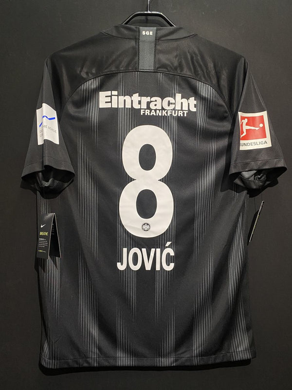 【2018/19】フランクフルト（H）/ CONDITION：NEW / SIZE：M / #8 / JOVIĆ / ブンデスリーガ、袖スポンサーパッチ