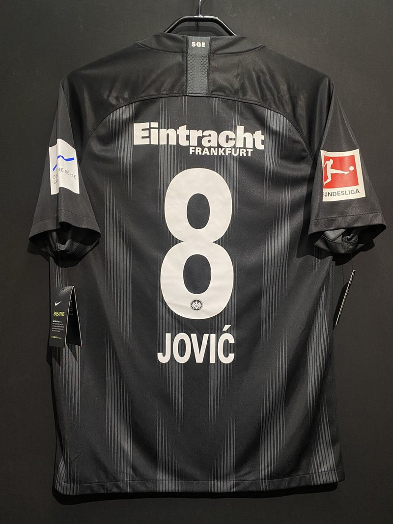 【2018/19】フランクフルト（H）/ CONDITION：NEW / SIZE：M / #8 / JOVIĆ / ブンデスリーガ、袖スポンサーパッチ