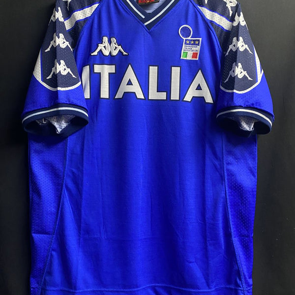 Kappa　2000 イタリア代表　トレーニングウェア 2000-01 Italy Kappa Training Shirt - 6/10 - (L)