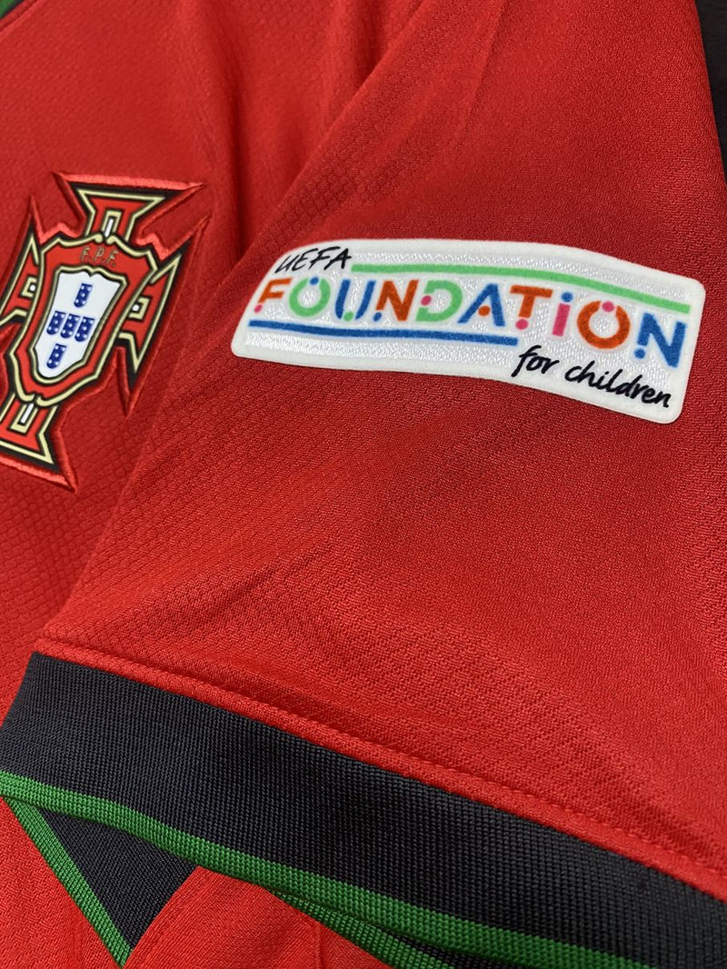 【2024】ポルトガル代表（H）/ CONDITION：New / SIZE：M / #7 / RONALDO / EURO2024、UEFA FOUNDATIONパッチ
