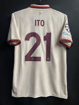 【2024/25】バイエルン（3rd）/ CONDITION：A- / SIZE：S / #21 / ITO / UCL仕様 / オーセンティック