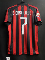 【2018/19】ACミラン（H）/ CONDITION：New / SIZE：M / #7 / S.CASTILLEJO / セリエAパッチ