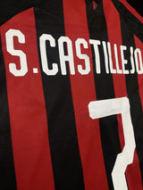 【2018/19】ACミラン（H）/ CONDITION：New / SIZE：M / #7 / S.CASTILLEJO / セリエAパッチ