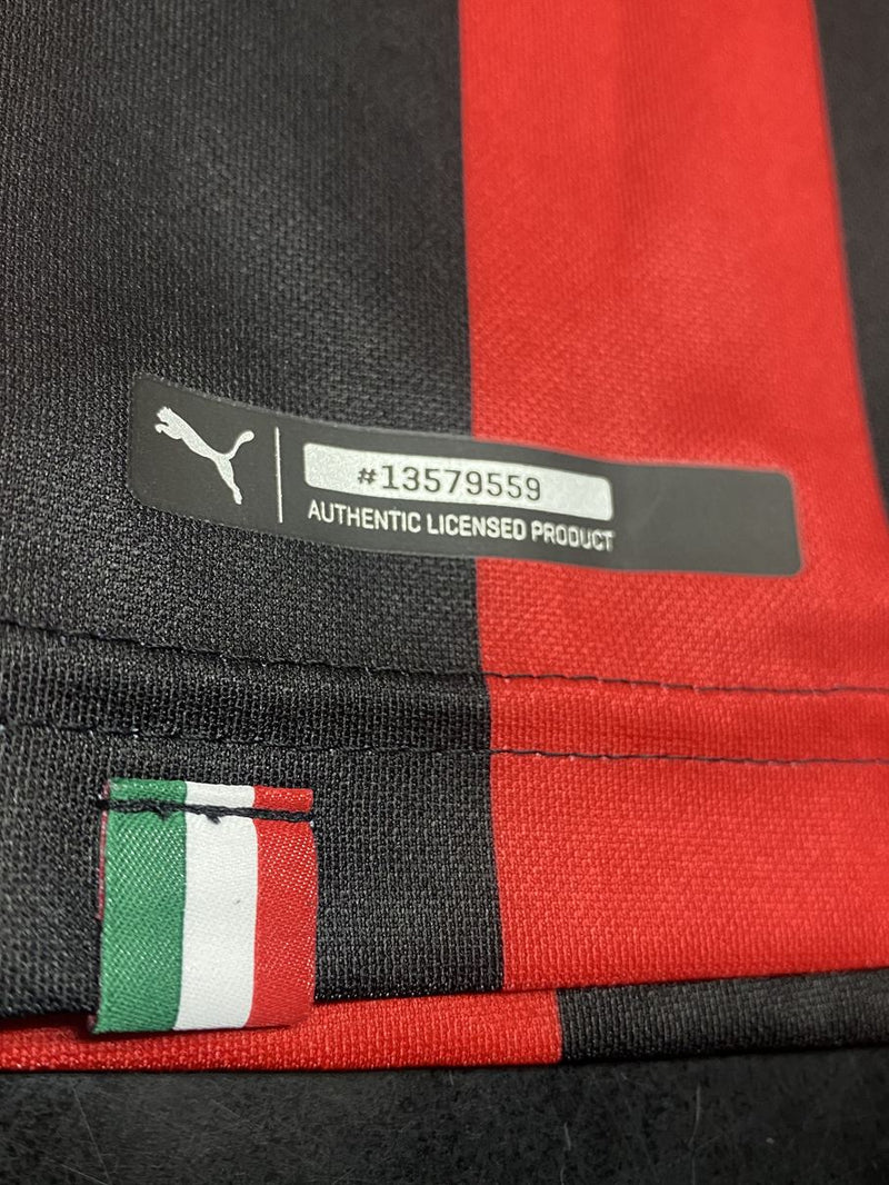 【2018/19】ACミラン（H）/ CONDITION：New / SIZE：M / #7 / S.CASTILLEJO / セリエAパッチ