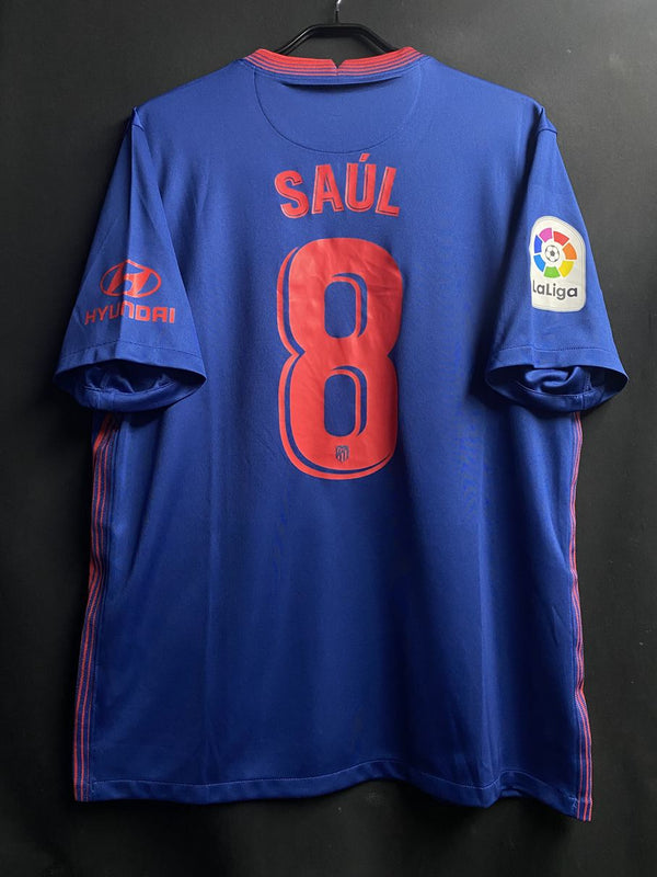 【2020/21】アトレティコ・マドリード（A）/ CONDITION：A / SIZE：XL / #8 / SAUL / ラ・リーガパッチ