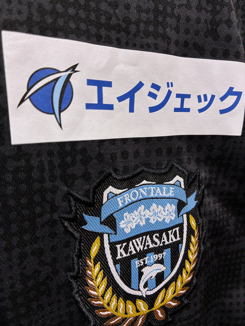 【2025】川崎フロンターレ プレマッチ シャツ / CONDITION：A / SIZE：L（ASIA）/ フルスポンサー