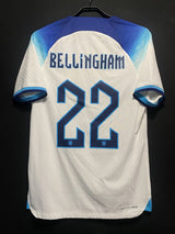 【2022/23】イングランド代表（H）/ CONDITION：A / SIZE：S / #22 / BELLINGHAM / オーセンティック