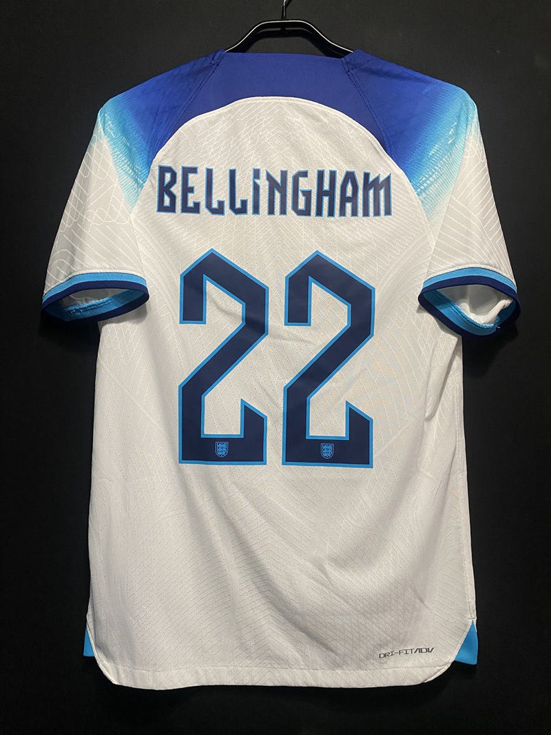 【2022/23】イングランド代表（H）/ CONDITION：A / SIZE：S / #22 / BELLINGHAM / オーセンティック
