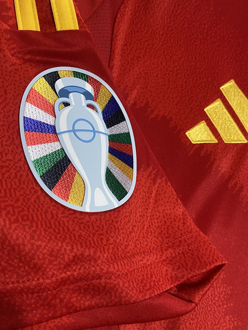 【2024】スペイン代表（H）/ CONDITION：A / SIZE：M（日本規格）/ #19 / LAMIN YAMAL / EURO2024、UEFA FOUNDATIONパッチ