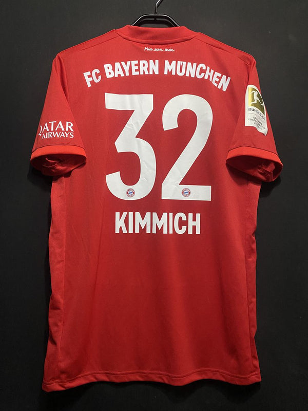 【2019/20】バイエルン（H）/ CONDITION：New / SIZE：M / #32 / KIMMICH / ブンデス優勝パッチ
