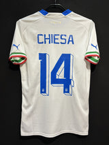 【2022】イタリア代表（A）/ CONDITION：NEW / SIZE：S / #14 / CHIESA / EURO2020チャンピオンパッチ