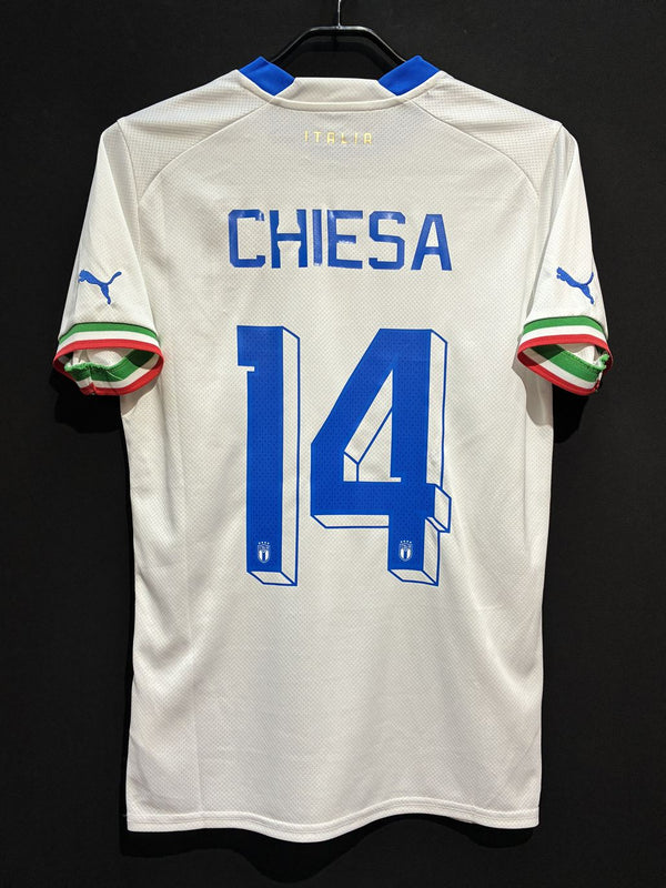 【2022】イタリア代表（A）/ CONDITION：NEW / SIZE：S / #14 / CHIESA / EURO2020チャンピオンパッチ