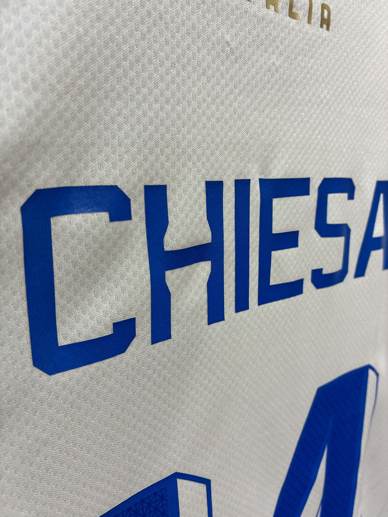 【2022】イタリア代表（A）/ CONDITION：NEW / SIZE：S / #14 / CHIESA / EURO2020チャンピオンパッチ
