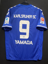 【2014/15】カールスルーエ（H）/ CONDITION：NEW / SIZE：L / #9 / YAMADA / ブンデスリーガパッチ