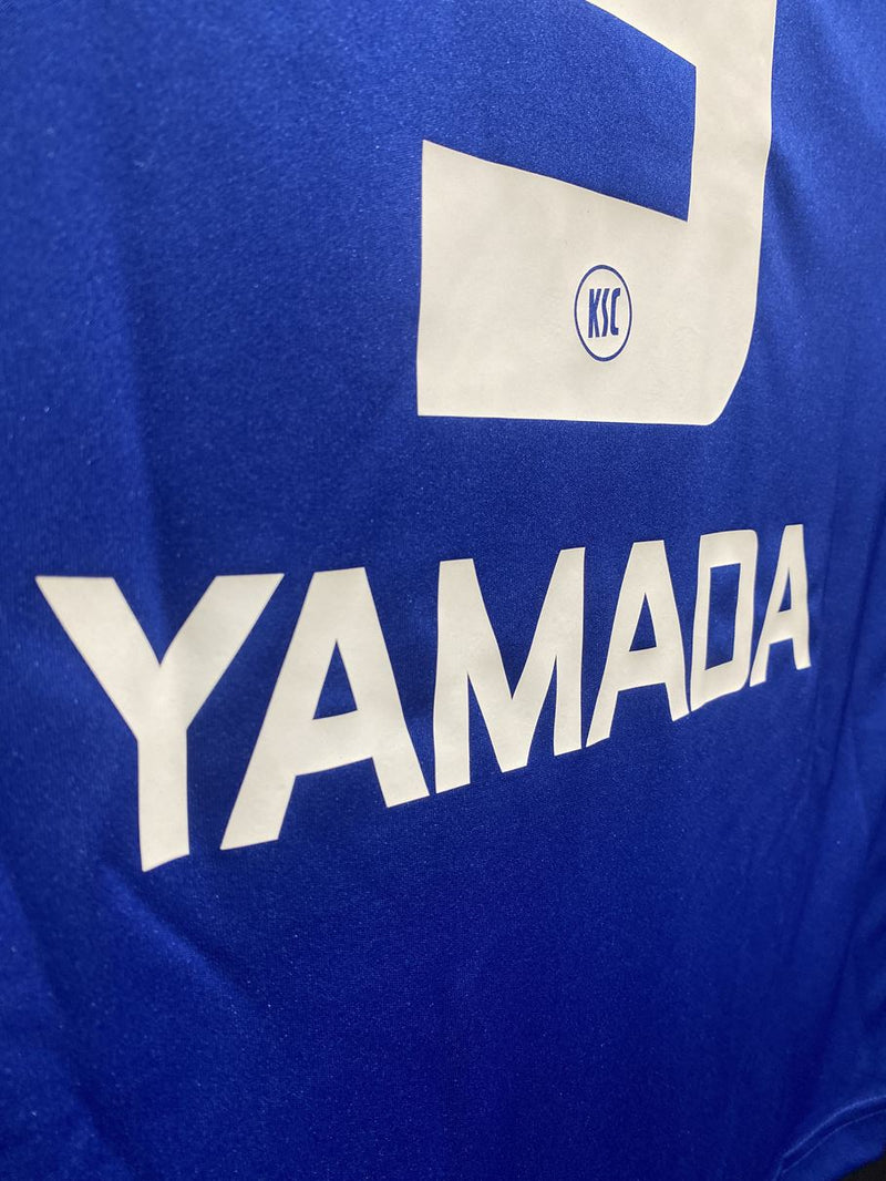 【2014/15】カールスルーエ（H）/ CONDITION：NEW / SIZE：L / #9 / YAMADA / ブンデスリーガパッチ