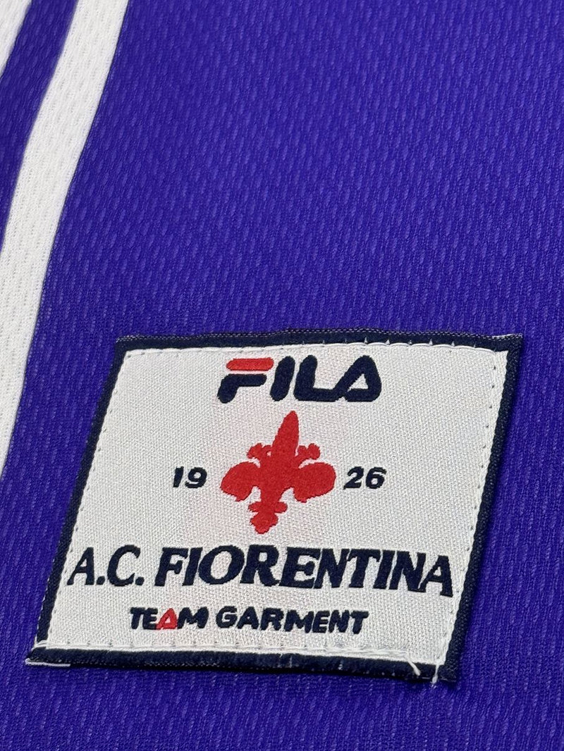 【1999/2000】フィオレンティーナ（H）/ Condition：New / Size：L / #10 / RUI COSTA / レガ・カルチョパッチ