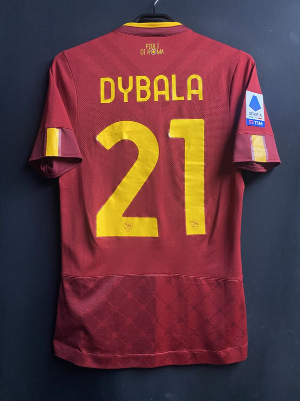 【2022/23】ASローマ（H）/ CONDITION：A / SIZE：S / #21 / DYBALA / セリエAパッチ / オーセンティック