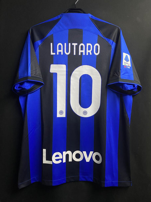 【2022/23】インテル（H）/ CONDITION：A / SIZE：XL / #10 / LAUTARO / セリエAパッチ
