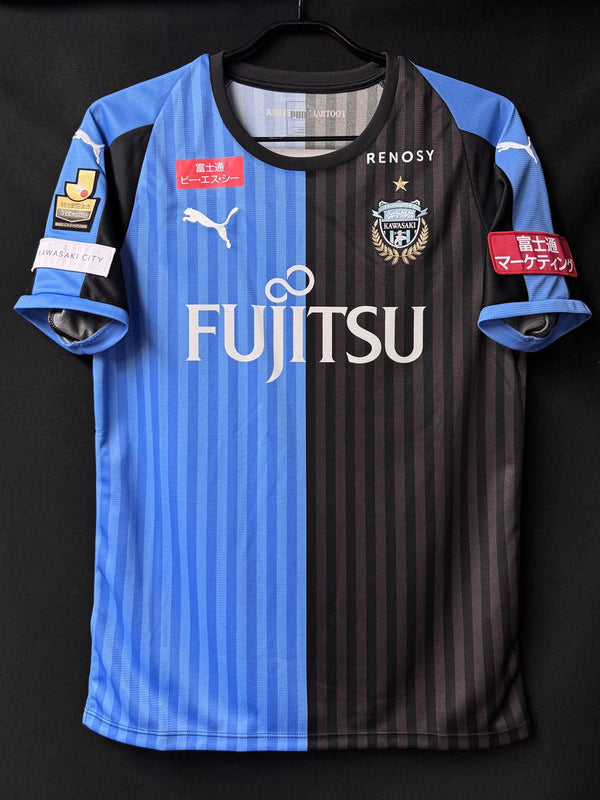 【2018】川崎フロンターレ（H）/ CONDITION：NEW / SIZE：M（日本規格）/ 両鎖骨スポンサーつき
