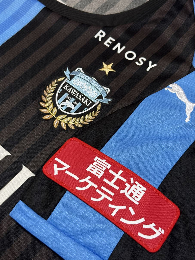 【2018】川崎フロンターレ（H）/ CONDITION：NEW / SIZE：M（日本規格）/ 両鎖骨スポンサーつき