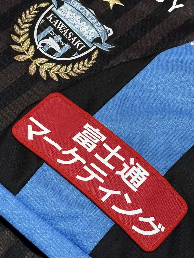 【2018】川崎フロンターレ（H）/ CONDITION：NEW / SIZE：M（日本規格）/ 両鎖骨スポンサーつき