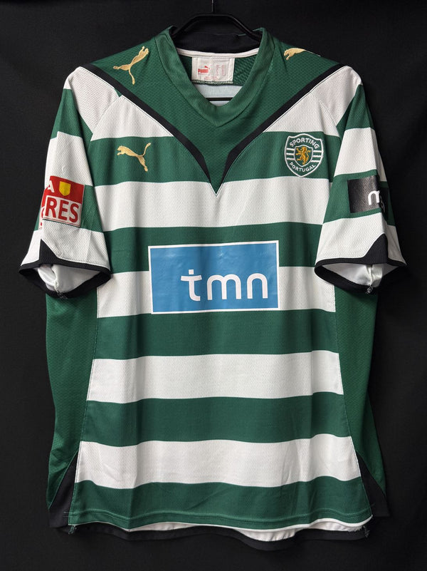 【2009/10】スポルティングCP（H）/ CONDITION：A / SIZE：XL / #28 / J. MOUTINHO / プリメイラリーガパッチ
