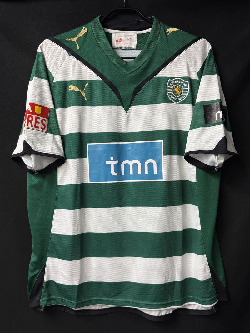 【2009/10】スポルティングCP（H）/ CONDITION：A / SIZE：XL / #28 / J. MOUTINHO / プリメイラリーガパッチ