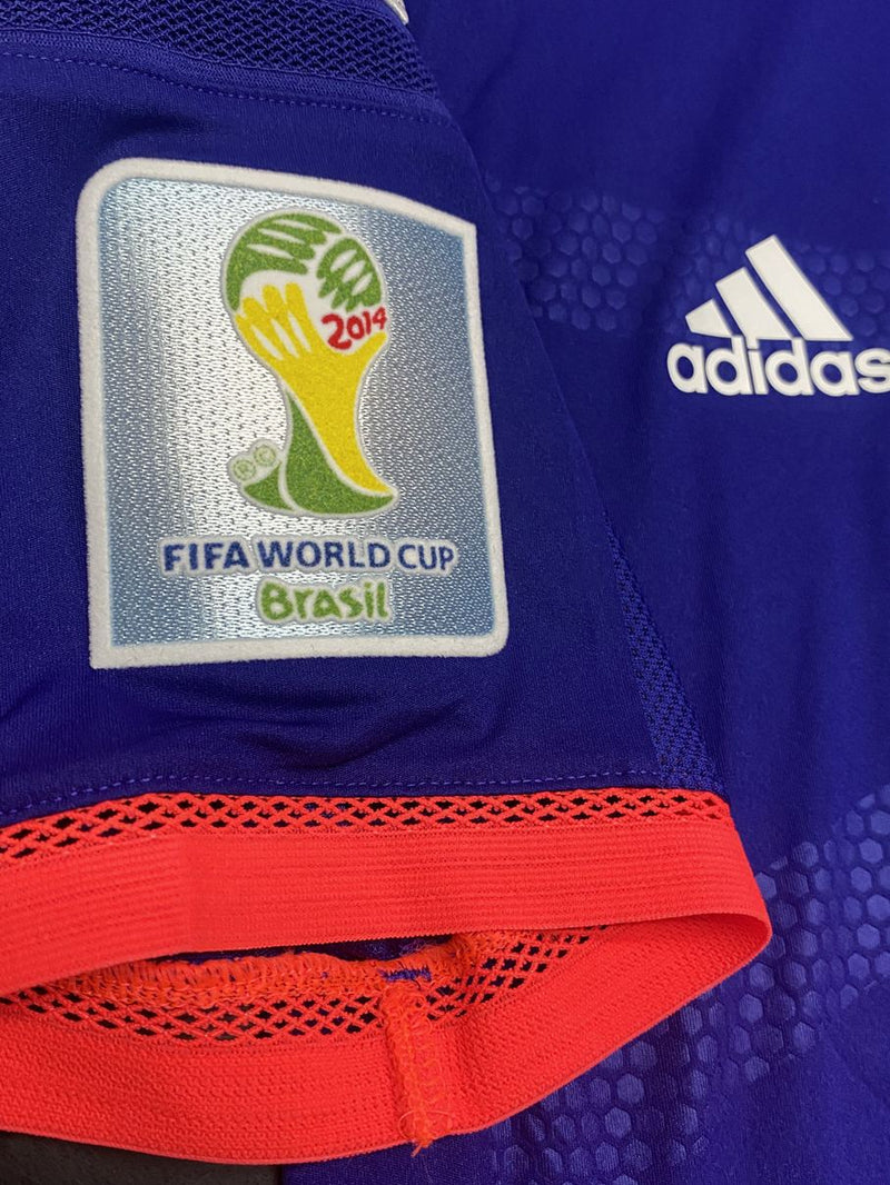 【2014】日本代表（H) / CONDITION：New / SIZE：XO（日本規格）/ #2 / UCHIDA / 2014W杯ギリシャ戦仕様 / オーセンティック