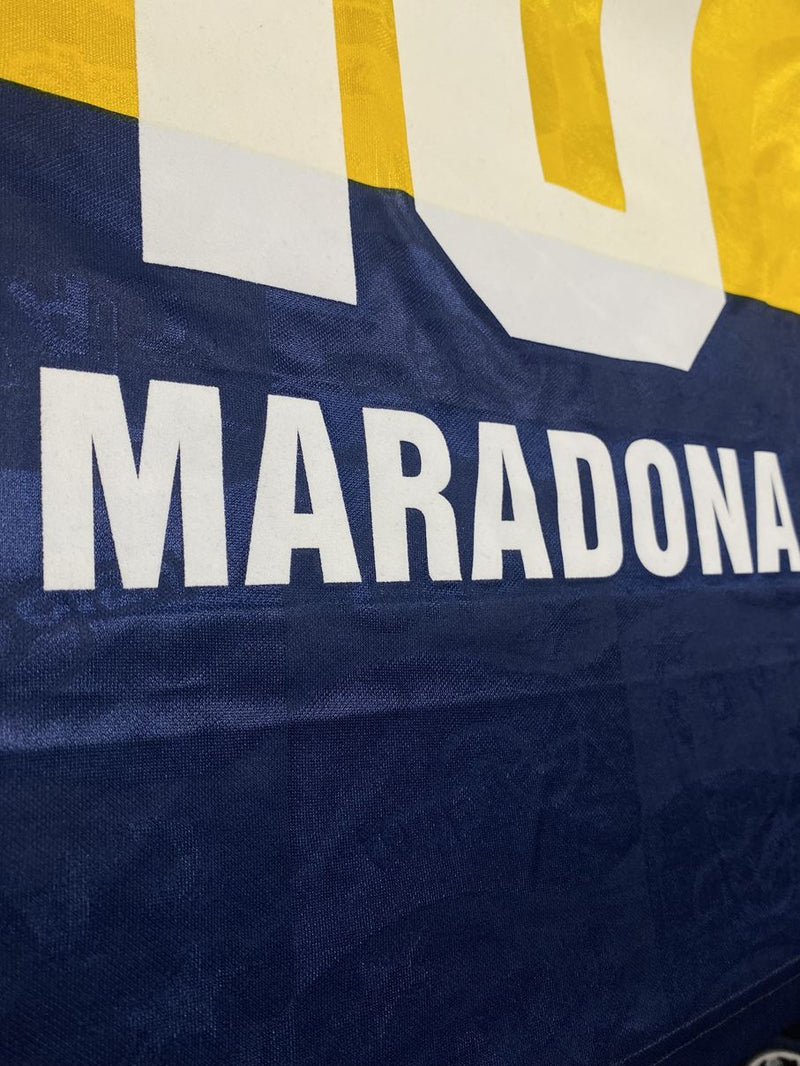 【1996】ボカ・ジュニアーズ（H) / CONDITION：A / SIZE：L / #10 / MARADONA