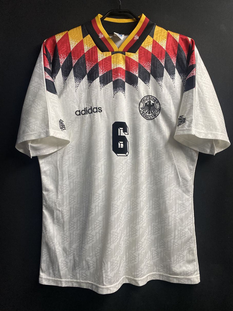 【1994/95】ドイツ代表（H）/ CONDITION：B+ / SIZE：L（日本規格） / #6 / BUCHWALD