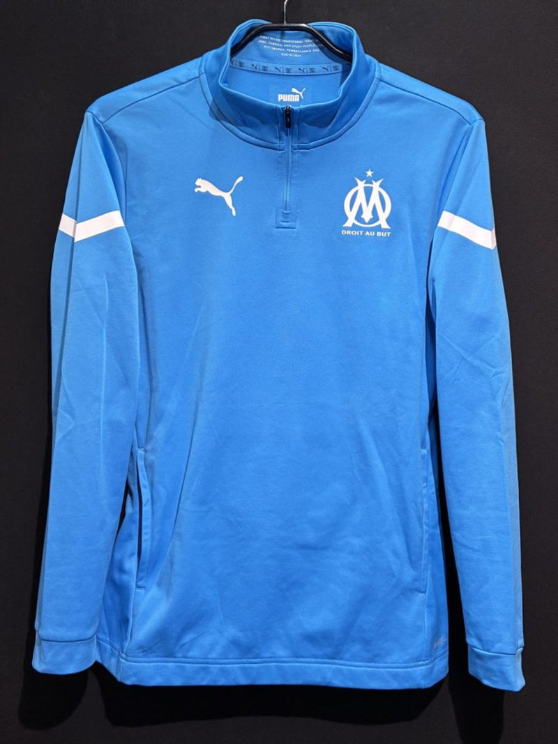 【2021/22】マルセイユ プレマッチ 1/4ジップ トップ / CONDITION：A / SIZE：S