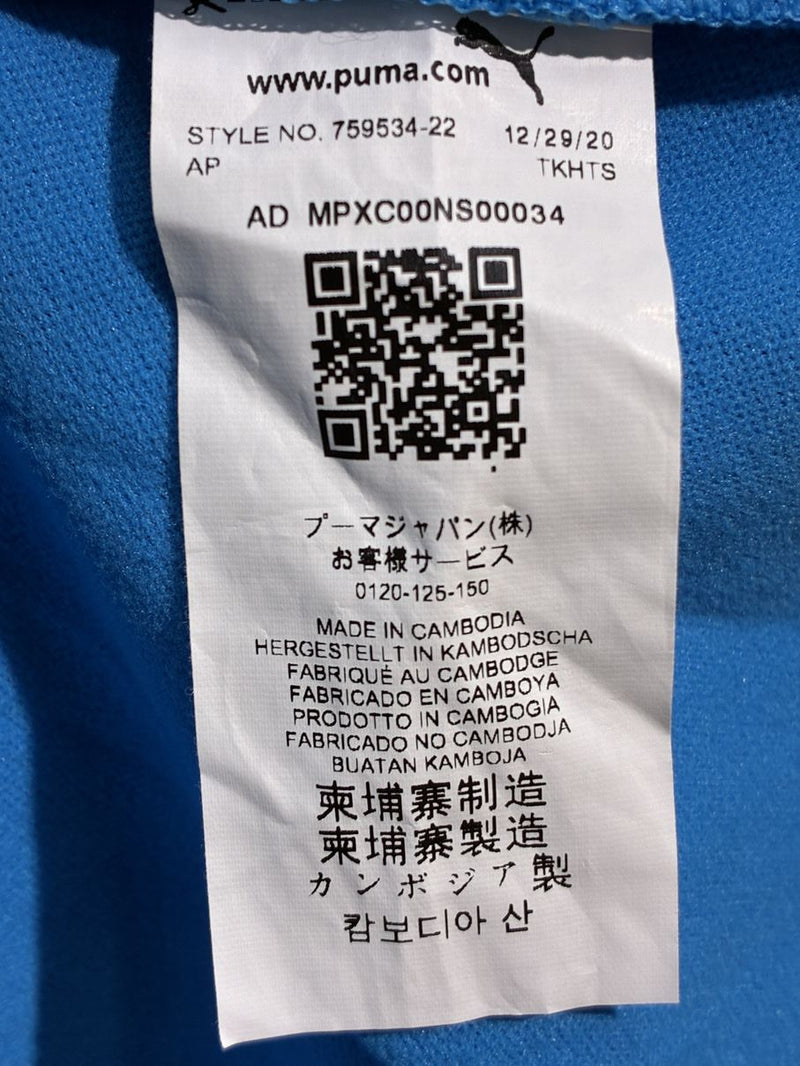 【2021/22】マルセイユ プレマッチ 1/4ジップ トップ / CONDITION：A / SIZE：S