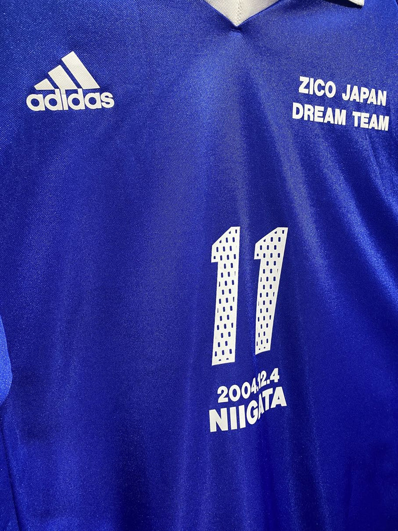 【2004】ジーコジャパン ドリームチーム / CONDITION：B+ / SIZE：XO（日本規格）/ #11 / KAZU