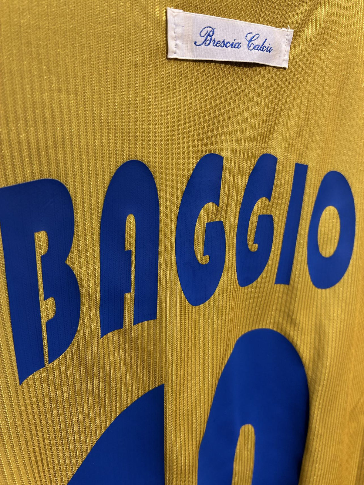 2001/02】ブレシア（3RD）/ CONDITION：A- / SIZE：M / #10 / BAGGIO