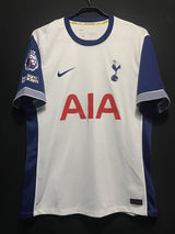 【2024/25】トッテナム（H）/ CONDITION：A / SIZE：M / #19 / SOLANKE / プレミア、No room for racismパッチ