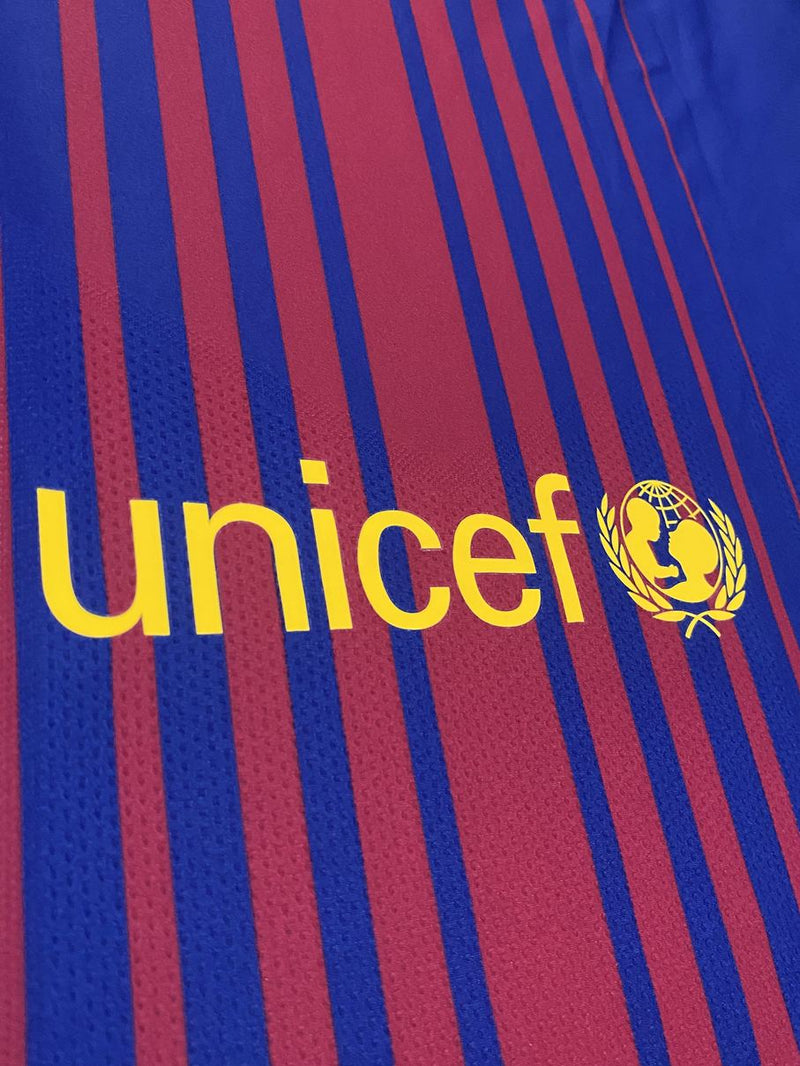 【2017/18】バルセロナ（H）/ CONDITION：New / SIZE：L / ラ・リーガパッチ / オーセンティック