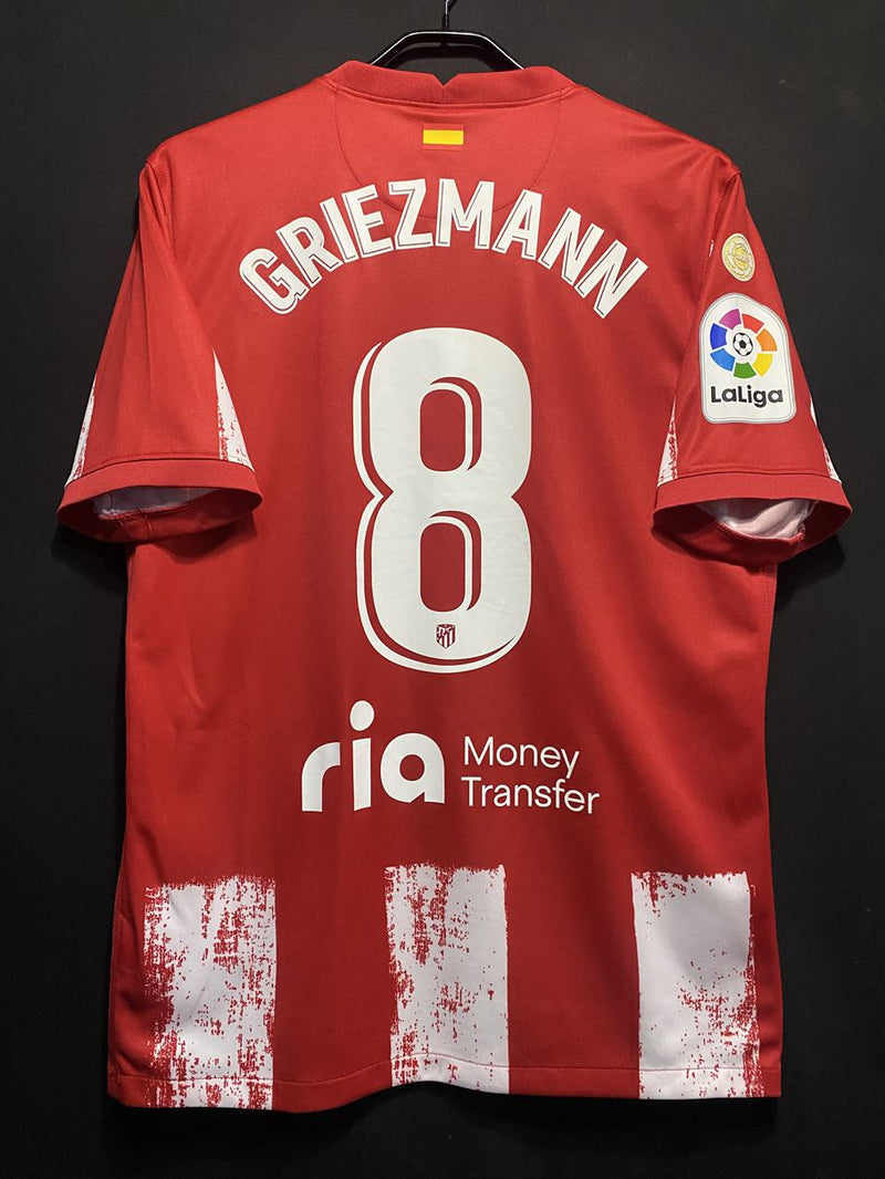 【2021/22】アトレティコ・マドリード（H）/ CONDITION：A / SIZE：L / #8 / GRIEZMANN / リーグ戦仕様
