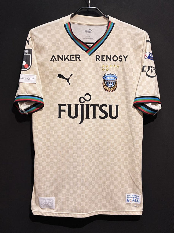 【2024】川崎フロンターレ（A）/ CONDITION：A / SIZE：XXL（ASIA）/ #16 / SEKO / 天皇杯チャンピオンパッチ