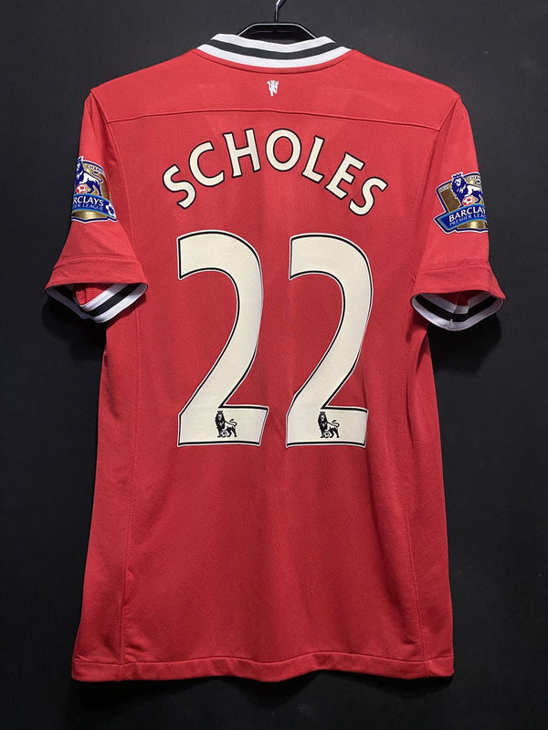 【2011/12】マンチェスター・ユナイテッド（H）/ CONDITION：New / SIZE：S / #22 / SCHOLES / プレミア優勝パッチ