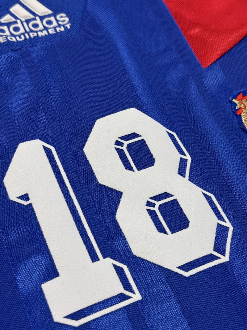 【1992/93】フランス代表（H）/ CONDITION：A / SIZE：S / #18 / CANTONA