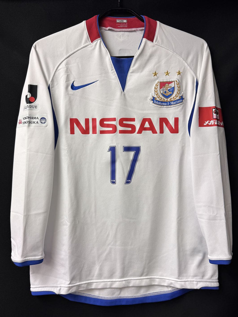 【2008】横浜F・マリノス（A）/ CONDITION：A- / SIZE：M / #17 /（兵藤慎剛）/ 左袖スポンサーパッチ / 選手用