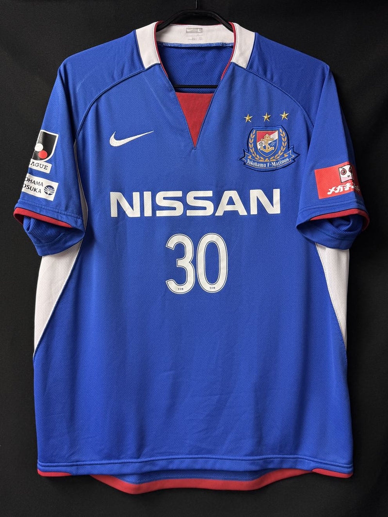 【2008】横浜F・マリノス（H）/ CONDITION：A / SIZE：L / #30 /（小椋祥平）/ 選手用 / 左袖スポンサーパッチ
