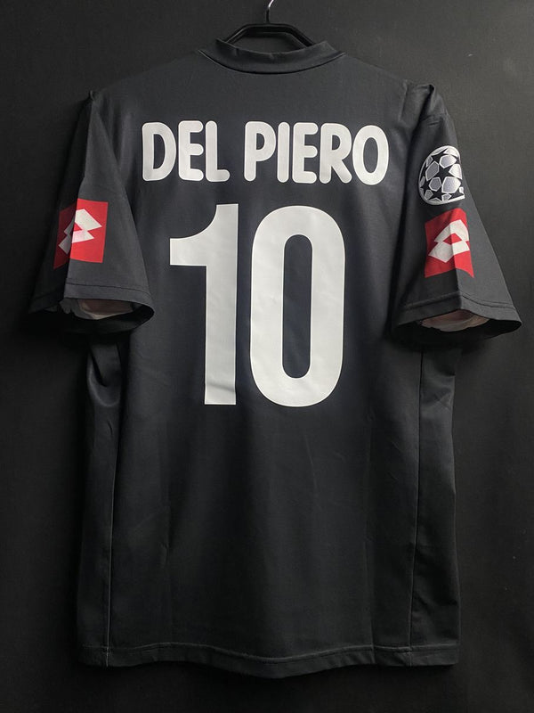 【2001/02】ユベントス（CUP/Away）/ CONDITION：B+ / SIZE：L / #10 / DEL PIERO / UCLパッチ