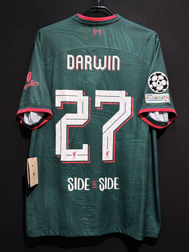 【2022/23】リバプール（3RD）/ CONDITION：NEW / SIZE：XL / #27 / DARWIN / UCL仕様