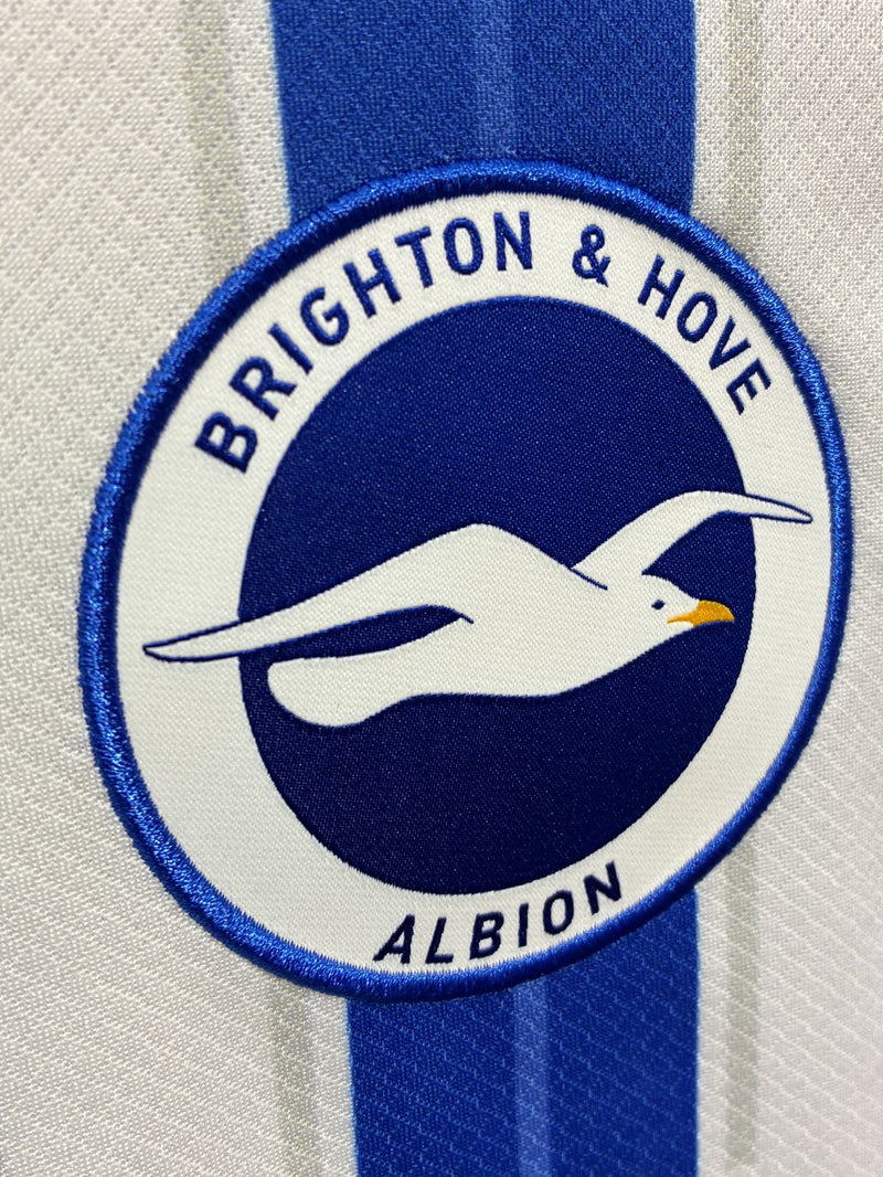 【2024/25】ブライトン（H）/ CONDITION：B / SIZE：M / #22 / MITOMA / プレミアリーグ、No room for racismパッチ