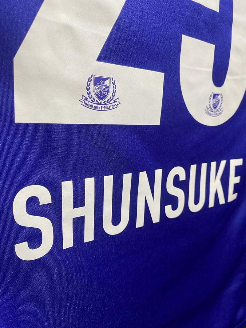 【2012】横浜F・マリノス（H）/ CONDITION：A- / SIZE：O（日本規格）/ #25 / SHUNSUKE / 袖スポンサーつき