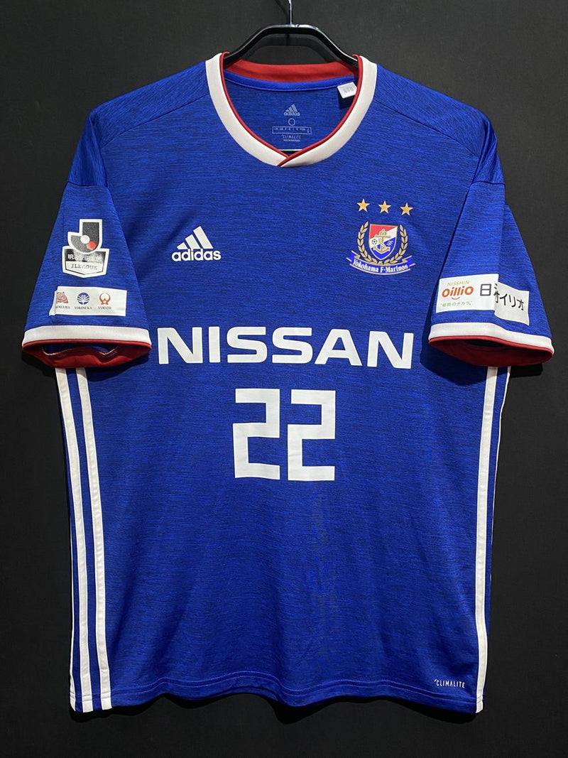 【2018】横浜F・マリノス（H）/ CONDITION：A / SIZE：O（日本規格）/ #22 / BOMBER