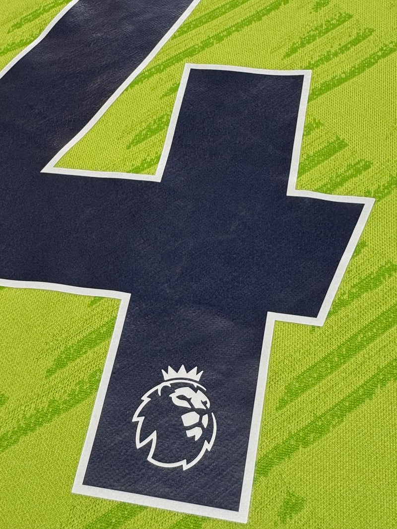 【2022/23】マンチェスター・ユナイテッド（3rd）/ CONDITION：A- / SIZE：S（日本規格）/ #34 / VAN DE BEEK / プレミア、No room for racismパッチ / オーセンティック