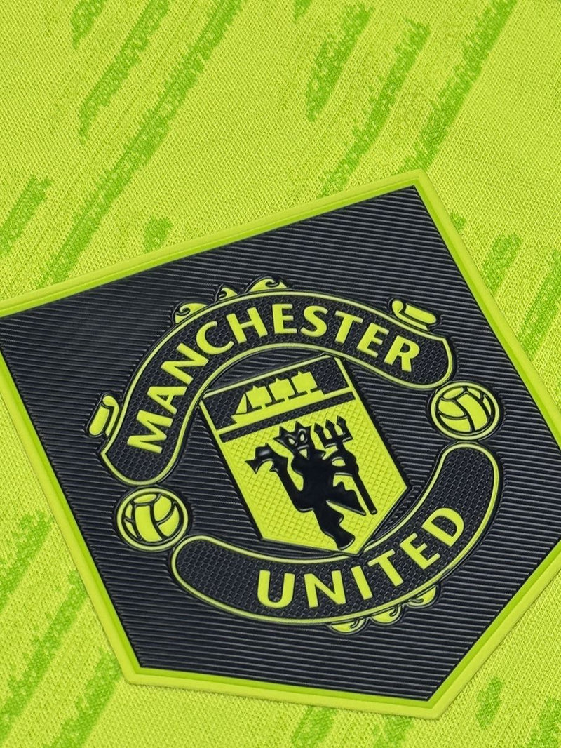 【2022/23】マンチェスター・ユナイテッド（3rd）/ CONDITION：A- / SIZE：S（日本規格）/ #34 / VAN DE BEEK / プレミア、No room for racismパッチ / オーセンティック