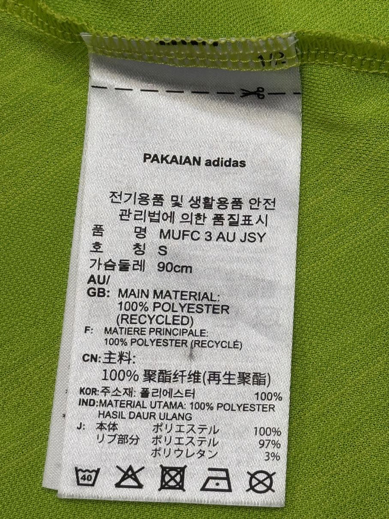 【2022/23】マンチェスター・ユナイテッド（3rd）/ CONDITION：A- / SIZE：S（日本規格）/ #34 / VAN DE BEEK / プレミア、No room for racismパッチ / オーセンティック